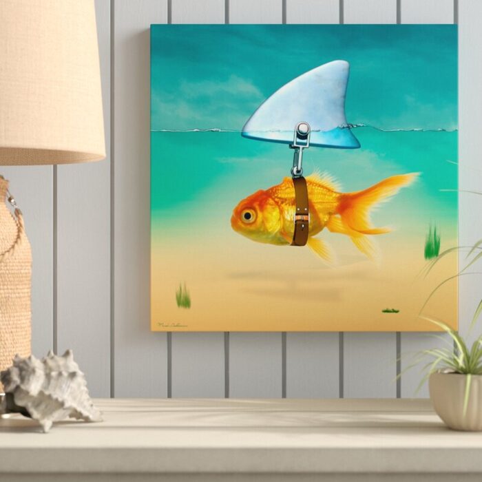 ” Gold Fish ” by Mark Ashkenazi - Chic Decora