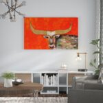 ” Golden Bull ” by Eli Halpin - Chic Decora