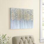 ” Golden Forest ” Painting Print - Chic Decora