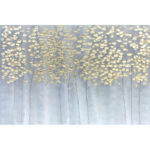 ” Golden Forest ” Painting Print - Chic Decora