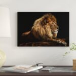 ” Golden Lion ” by David Stribbling - Chic Decora