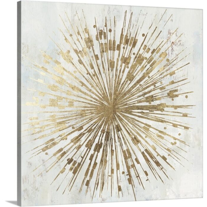 ” Golden Star ” by Tom Reeves Painting Print - Chic Decora