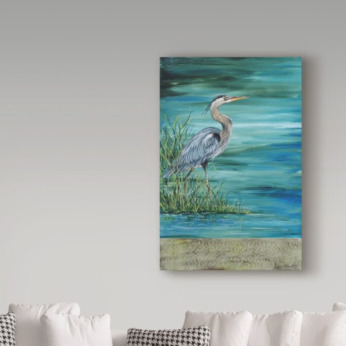 ” Great Blue Heron ” by Jean Plout - Chic Decora