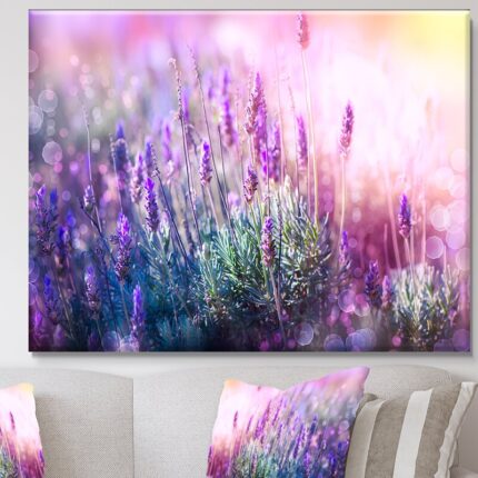 ” Growing And Blooming Lavender “ - Chic Decora