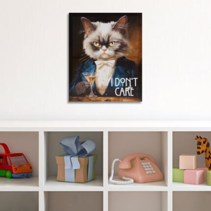 ” Grumpy Cats I Don’t Care ” by Tessa Kane - Chic Decora