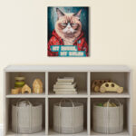 ” Grumpy Cats My House, My Rules ” by Tessa Kane - Chic Decora