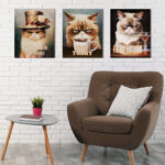 ” Grumpy Cats Not Today ” by Tessa Kane - Chic Decora