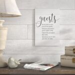 ” Guests Feel At Home ” by Lettered And Lined - Chic Decora