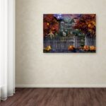 ” Halloween House ” by Nicky Boehme - Chic Decora