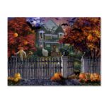 ” Halloween House ” by Nicky Boehme - Chic Decora