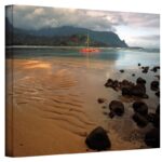 ” Hanalei Bay At Dawn ” by Kathy Yates - Chic Decora