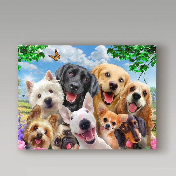 ” Happy Dogs ” by Howard Robinson - Chic Decora