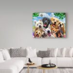 ” Happy Dogs ” by Howard Robinson - Chic Decora