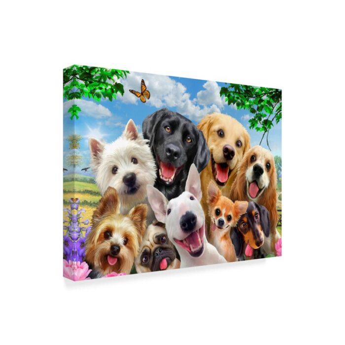 ” Happy Dogs ” by Howard Robinson - Chic Decora