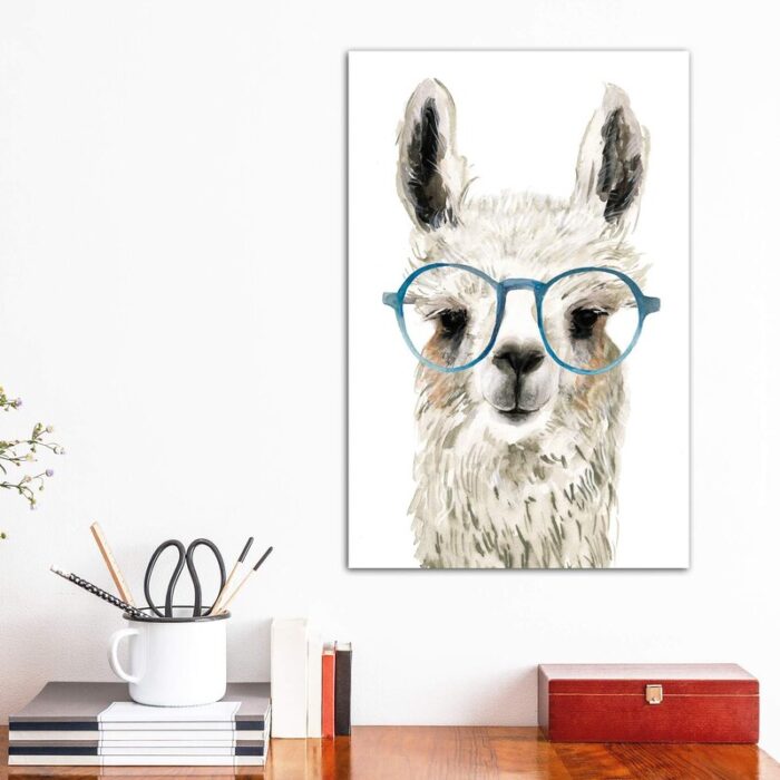 ” Hip Llama II ” by Victoria Borges - Chic Decora