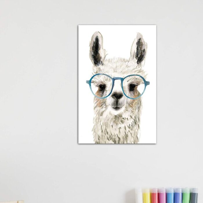 ” Hip Llama II ” by Victoria Borges - Chic Decora