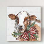 ” Holiday On The Farm VIII On Gray ” by Anne Tavoletti - Chic Decora