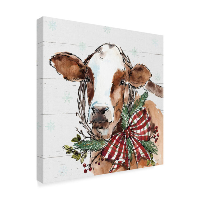 ” Holiday On The Farm VIII On Gray ” by Anne Tavoletti - Chic Decora