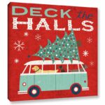 ” Holiday On Wheels Red ” by Michael Mullan - Chic Decora