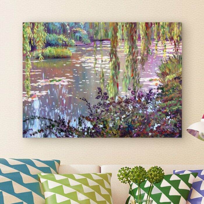 ” Homage To Monet ” by David Lloyd Glover - Chic Decora