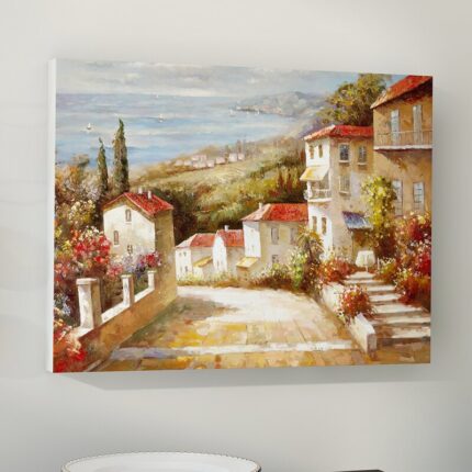 ” Home In Tuscany ” by Joval Painting Print - Chic Decora