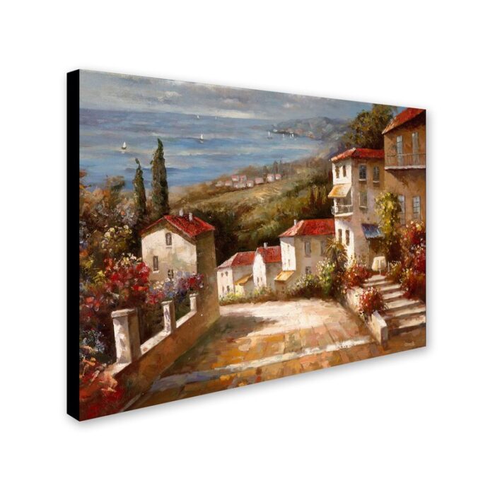 ” Home In Tuscany ” by Joval Painting Print - Chic Decora