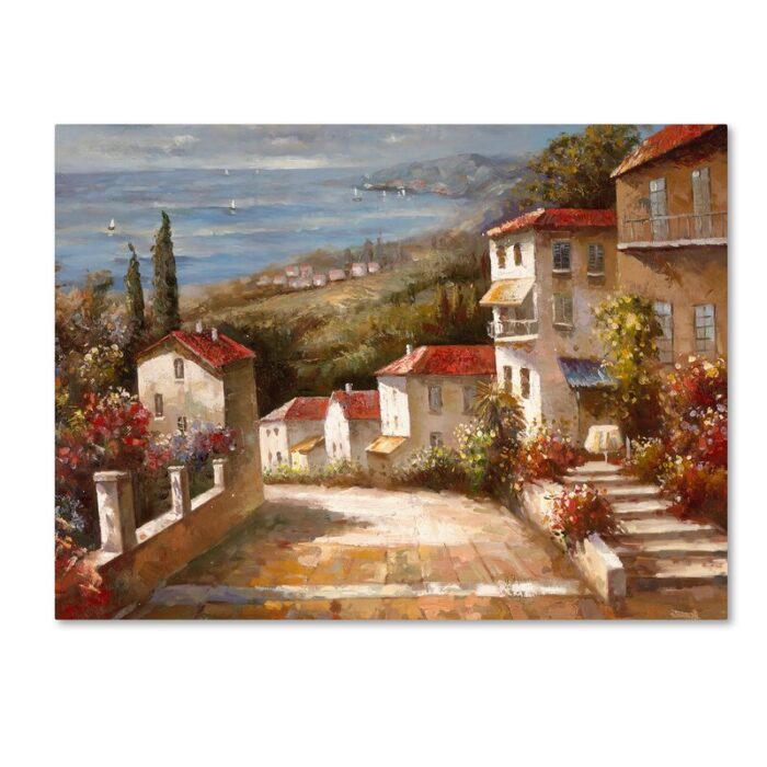 ” Home In Tuscany ” by Joval Painting Print - Chic Decora