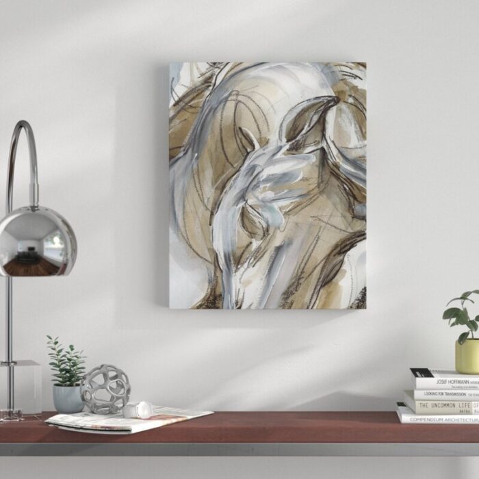 ” Horse Abstraction I “ - Chic Decora