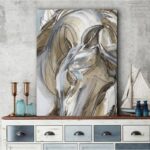 ” Horse Abstraction I “ - Chic Decora