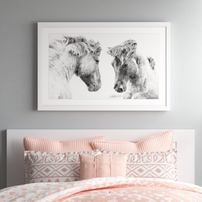 ” Horse Pair ” by Marmont Hill - Chic Decora