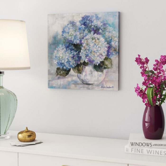 ” Hydrangea Blues ” by Debi Coules - Chic Decora