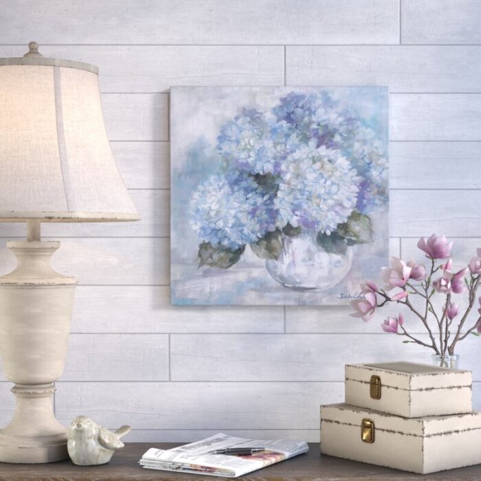 ” Hydrangea Blues ” by Debi Coules - Chic Decora