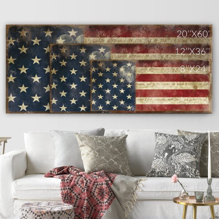 ” I Pledge Allegiance ” by Carol Robinson - Chic Decora