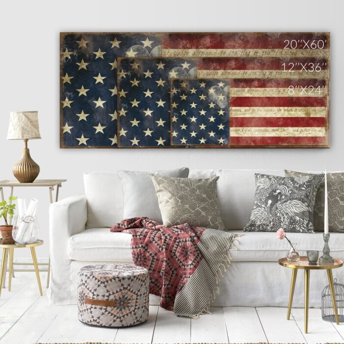 ” I Pledge Allegiance ” by Carol Robinson - Chic Decora