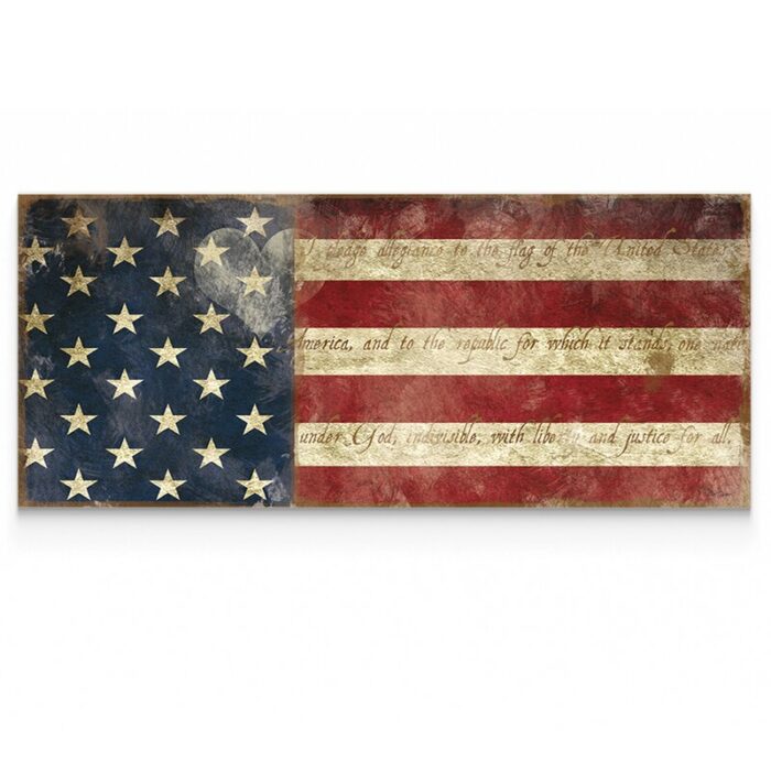 ” I Pledge Allegiance ” by Carol Robinson - Chic Decora