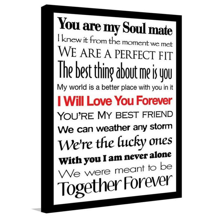 ” I Will Love You Forever II “ - Chic Decora