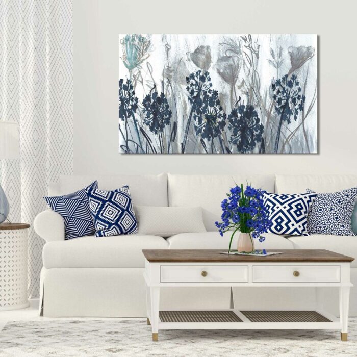 ” Indigo Field ” by Susan Jill - Chic Decora