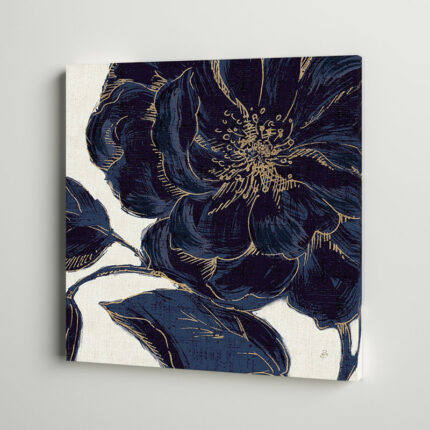 ” Indigo Garden II ” by Daphne Brissonnet - Chic Decora