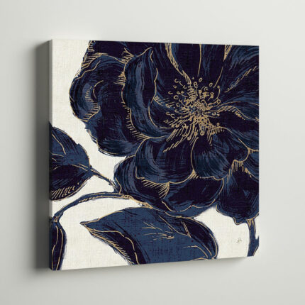 ” Indigo Garden II ” by Daphne Brissonnet - Chic Decora