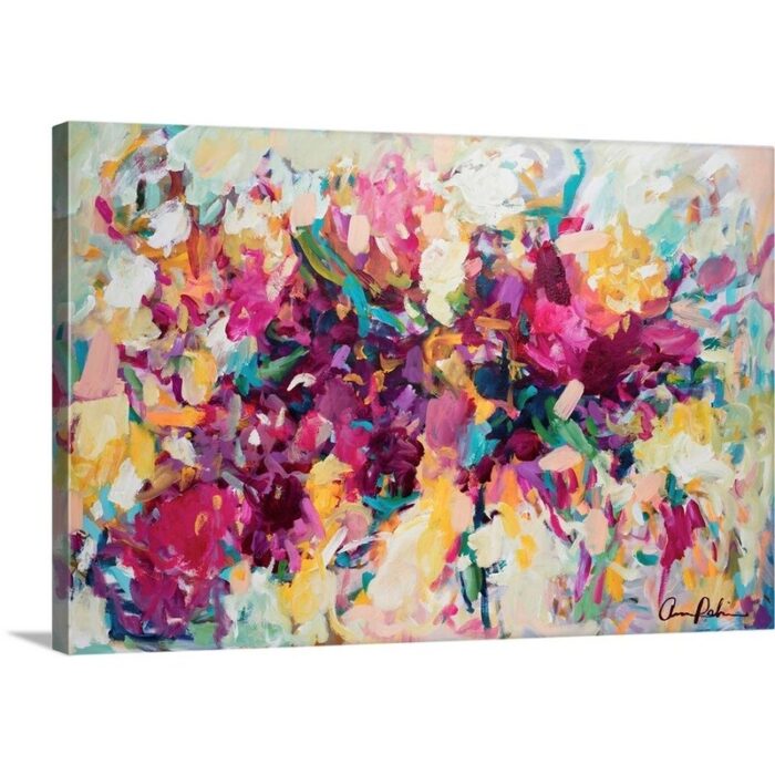 “Invitation” Painting Print on Canvas by Amira Rahim - Chic Decora