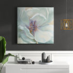 ” Iridescent Bloom I ” Painting Print - Chic Decora