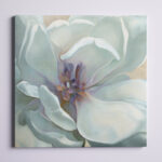 ” Iridescent Bloom I ” Painting Print - Chic Decora