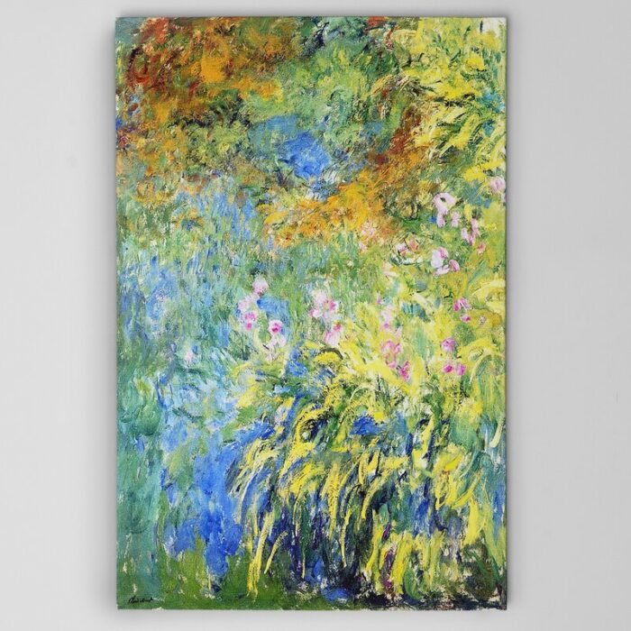 ” Irises ” by Claude Monet - Chic Decora