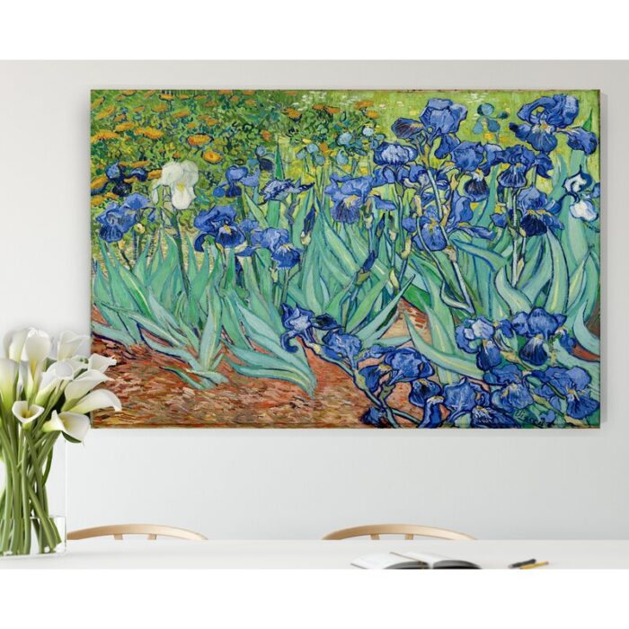 ” Irises ” by Vincent Van Gogh Painting Print - Chic Decora