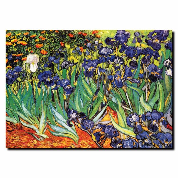 ” Irises Saint-Remy ” by Vincent Van Gogh - Chic Decora