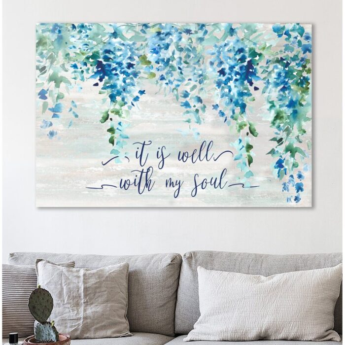 ” It Is Well With My Soul ” by Tre Sorelle Studios Painting Print - Chic Decora