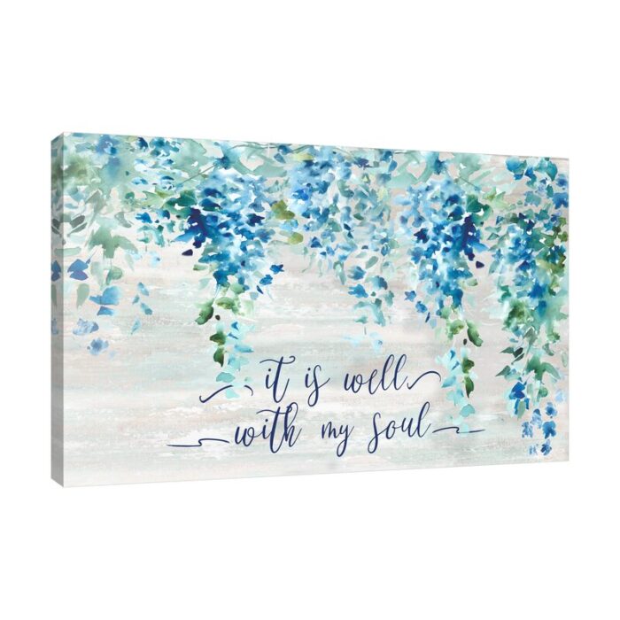 ” It Is Well With My Soul ” by Tre Sorelle Studios Painting Print - Chic Decora