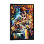 ” John Lee Hooker ” by Leonid Afremov - Chic Decora