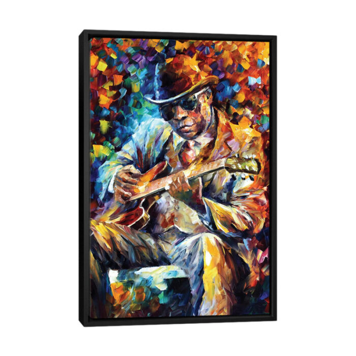 ” John Lee Hooker ” by Leonid Afremov - Chic Decora