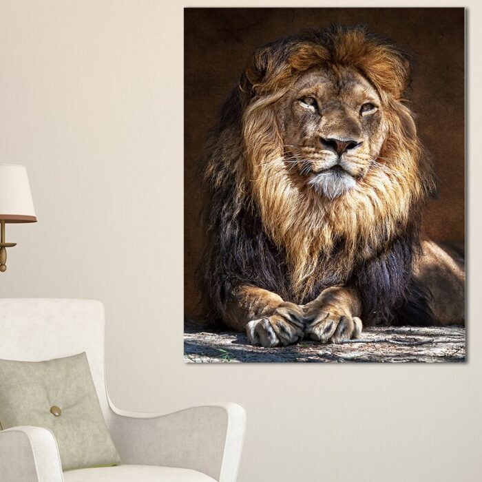 ” King Lion With Lighted Face “ - Chic Decora